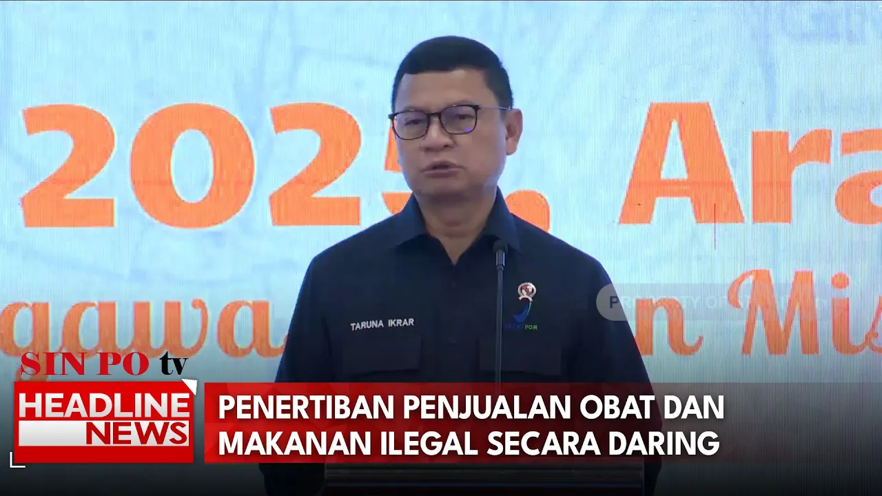 BPOM Tertibkan Obat Dan Makanan Ilegal Di Platform Online