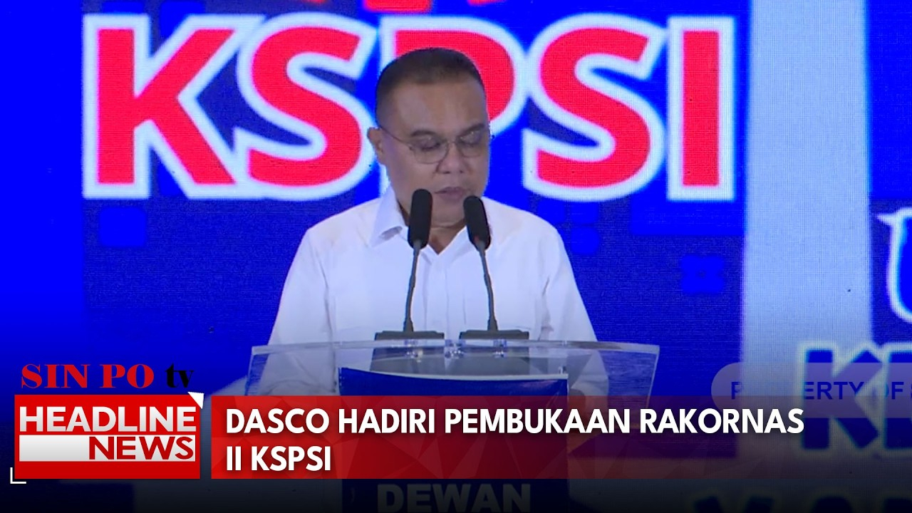 Dasco Hadiri Pembukaan Rakornas II KSPSI