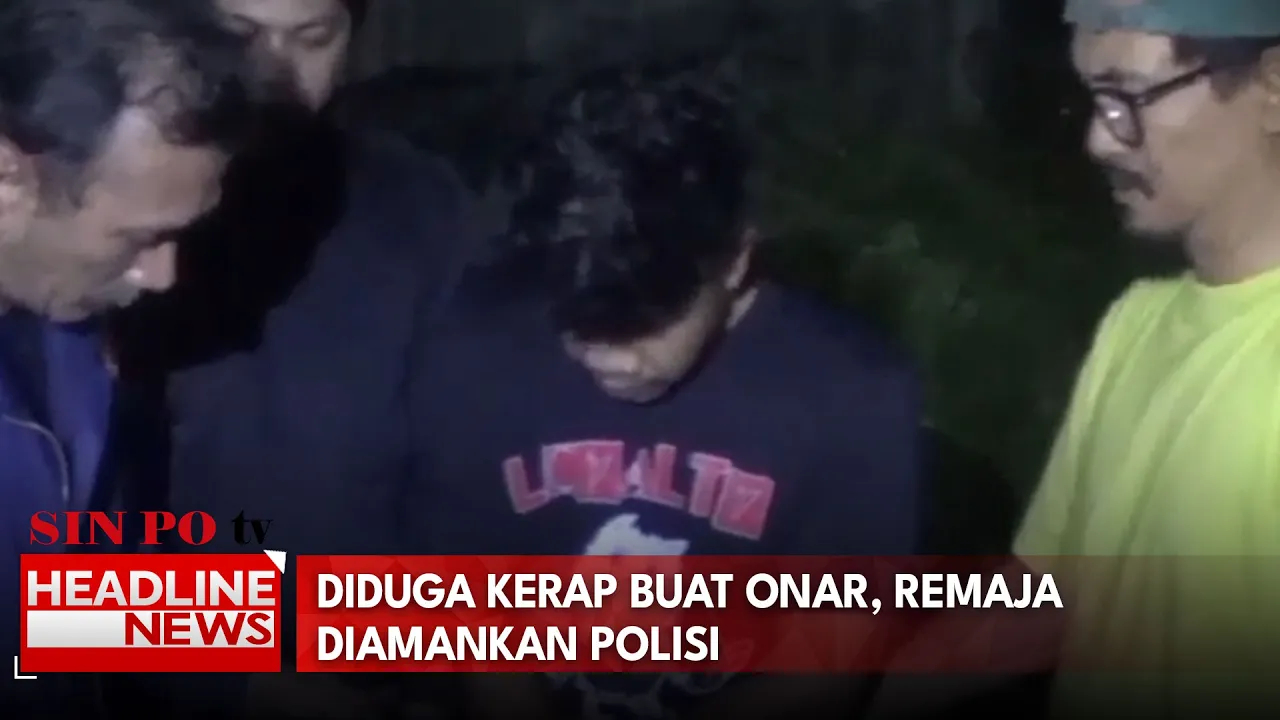Diduga Kerap Buat Onar, Remaja Diamankan Polisi