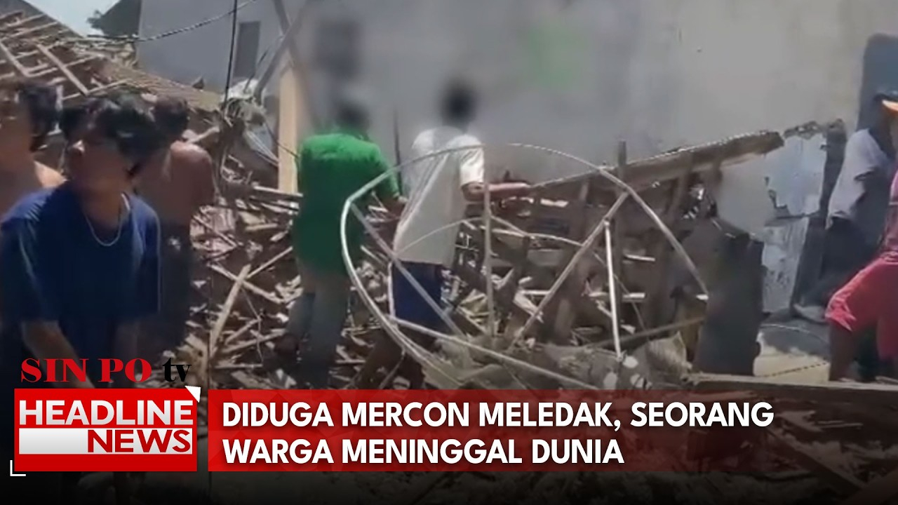 Diduga Mercon Meledak, Seorang Warga Meninggal Dunia