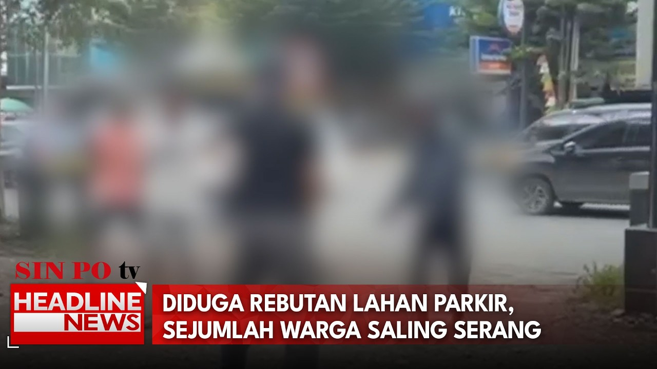 Diduga Rebutan Lahan Parkir, Sejumlah Warga Saling Serang