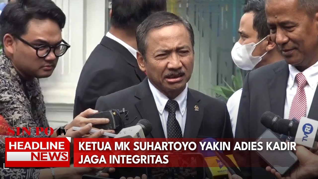 Dilantik Jadi Hakim MK, Ketua MK Suhartoyo Yakin Adies Kadir Jaga Integritas