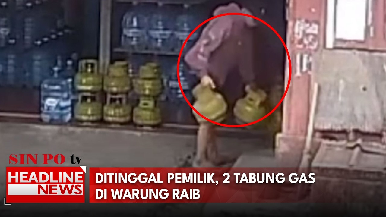 Ditinggal Pemilik, 2 Tabung Gas Di Warung Raib