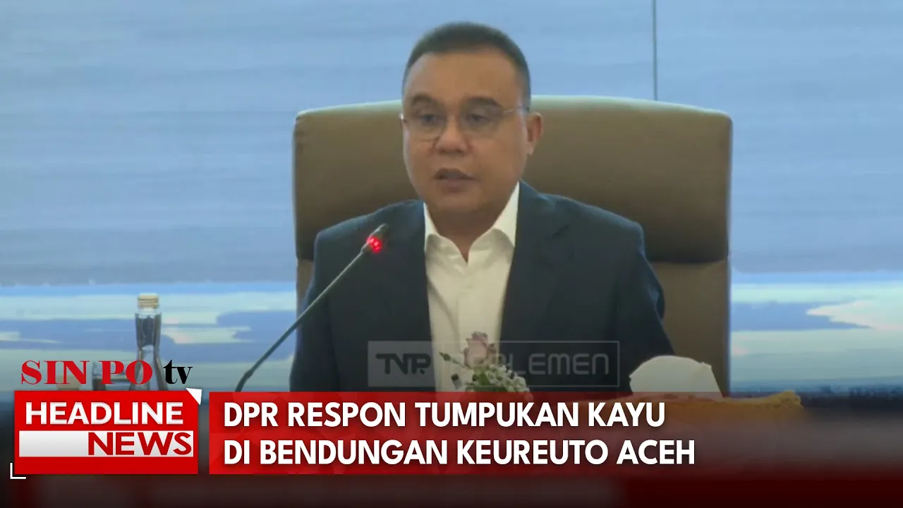 DPR Respon Tumpukan Kayu di Bendungan Keureuto Aceh