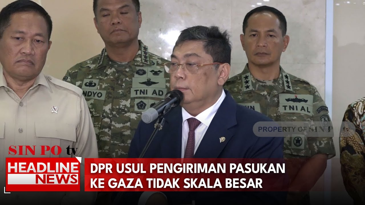 DPR Usul Pengiriman Pasukan Ke Gaza Tidak Skala Besar