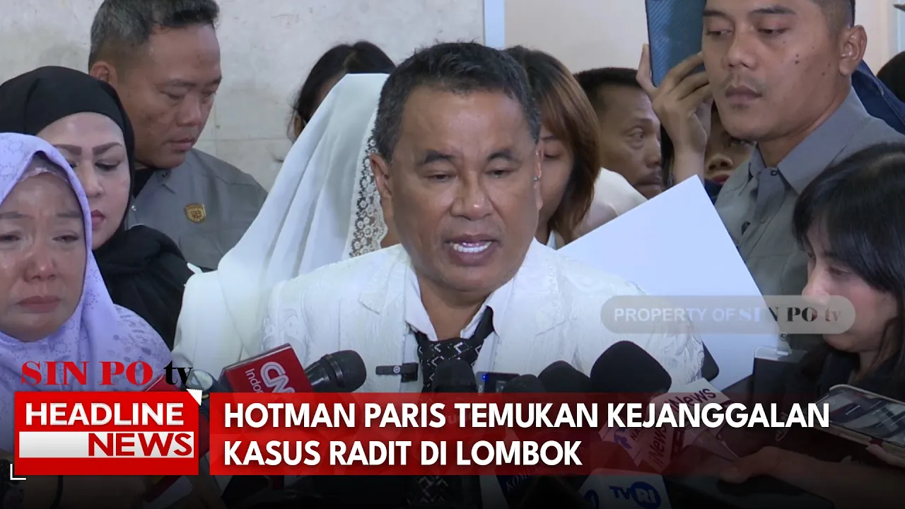 Hotman Paris Temukan Kejanggalan Kasus Radit di Lombok