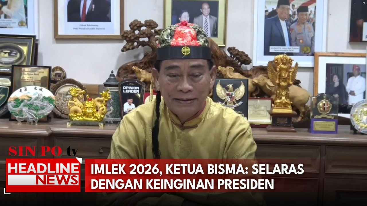 Imlek 2026, Ketua Bisma: Selaras Dengan Keinginan Presiden