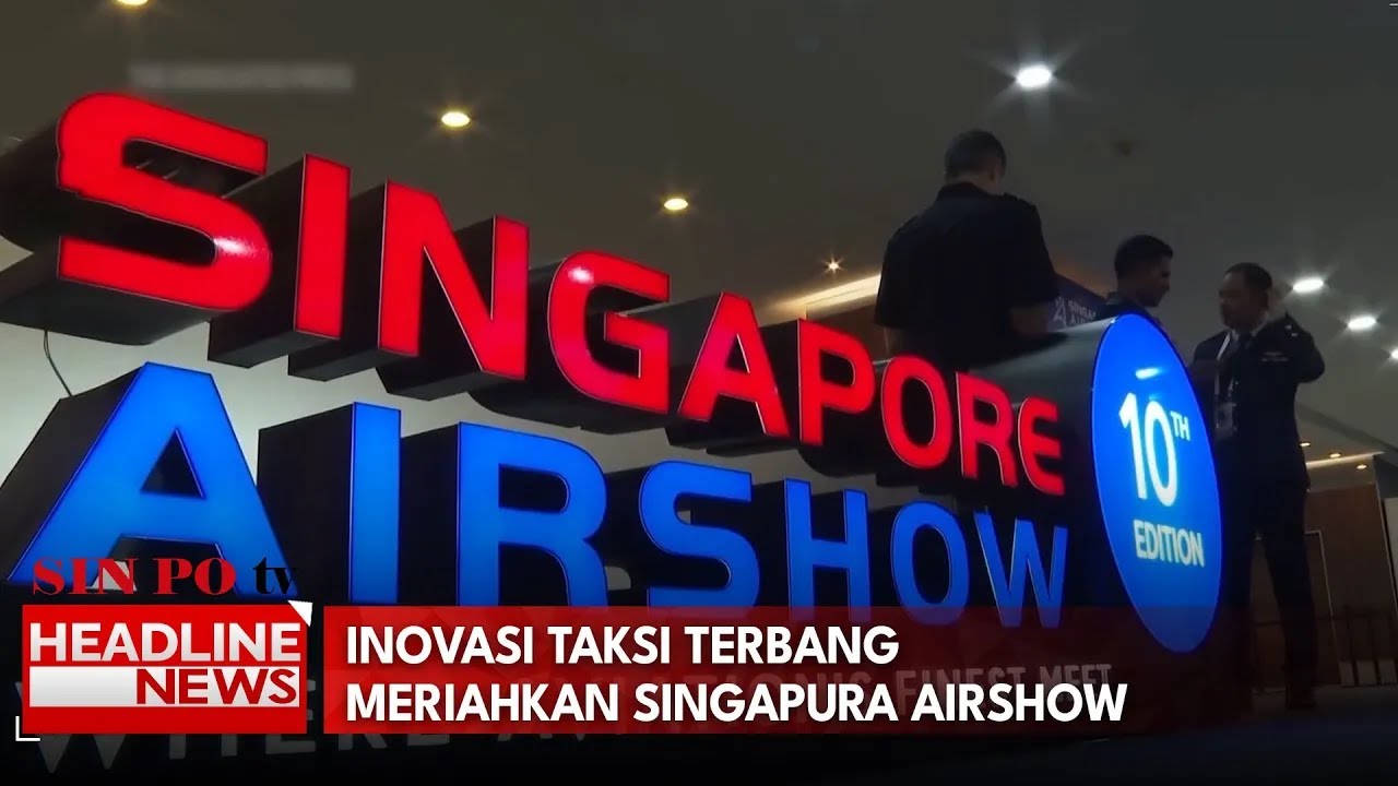 Inovasi Taksi Terbang Meriahkan Singapura Airshow