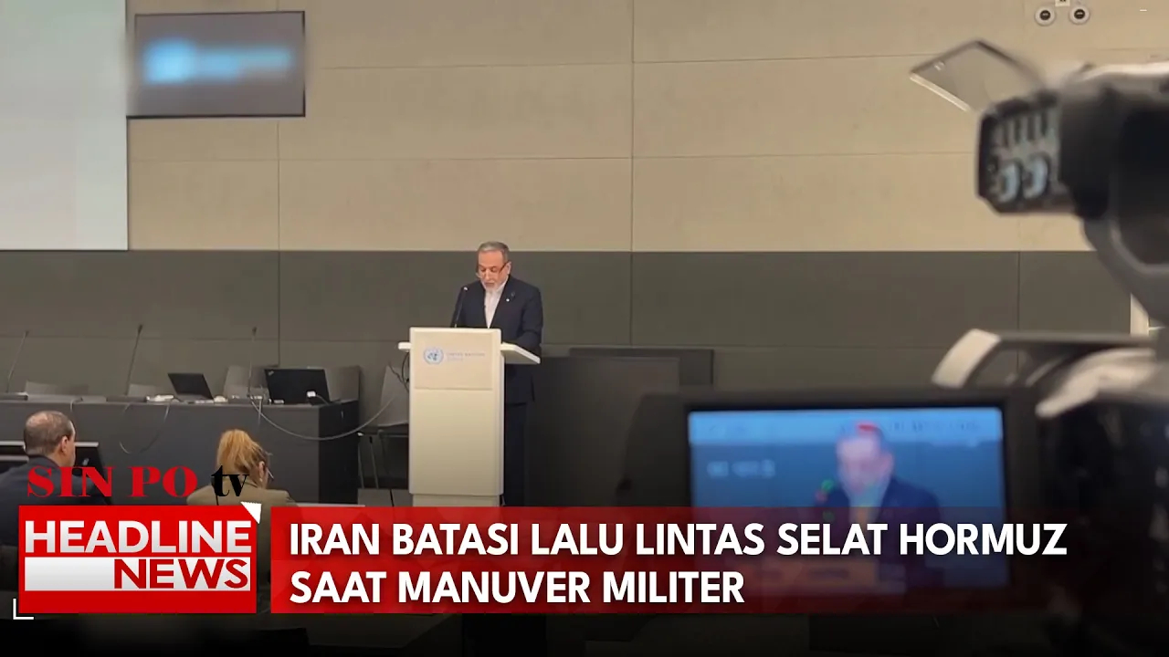 Iran Batasi Lalu Lintas Selat Hormuz Saat Manuver Militer