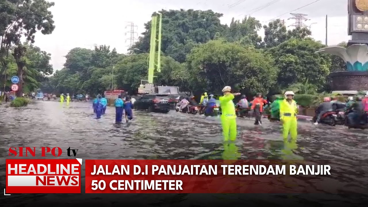 Jalan D.I Panjaitan Terendam Banjir 50 Centimeter