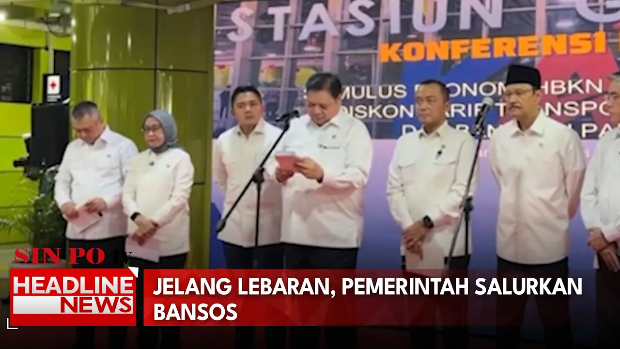 Jelang Lebaran, Pemerintah Salurkan Bansos