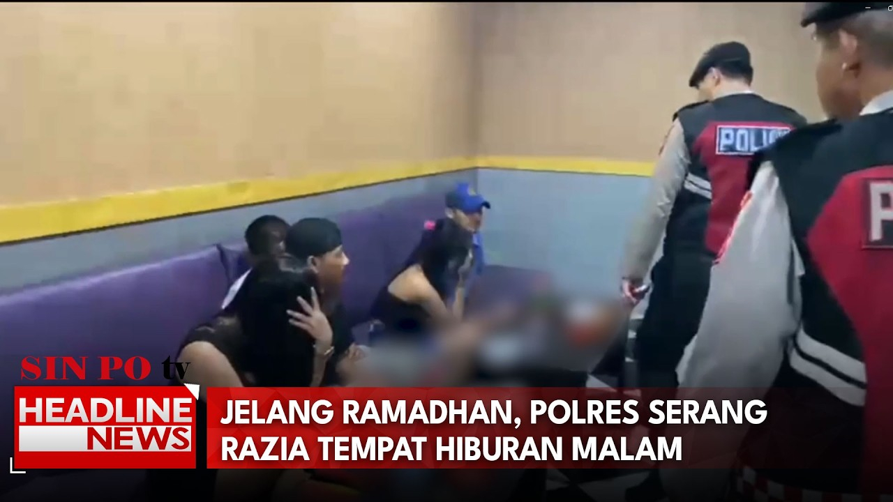 Jelang Ramadhan, Polres Serang Razia Tempat Hiburan Malam