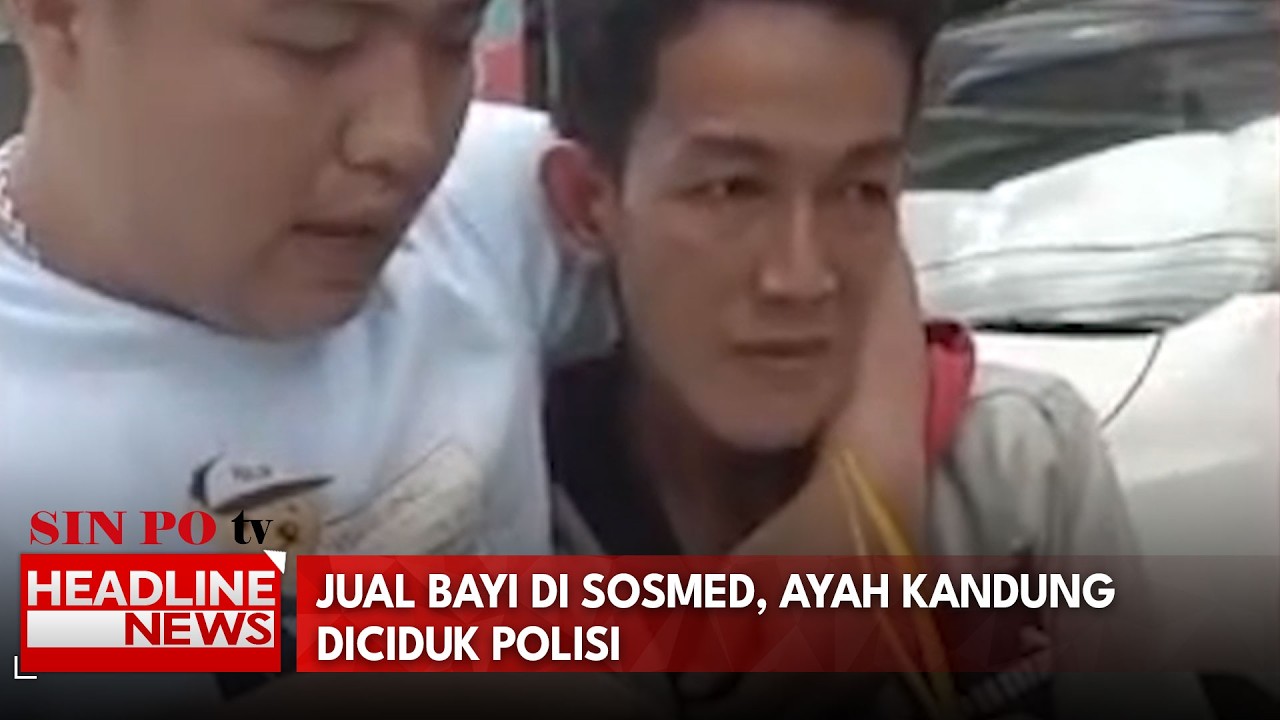Jual Bayi Di Sosmed, Ayah Kandung Diciduk Polisi