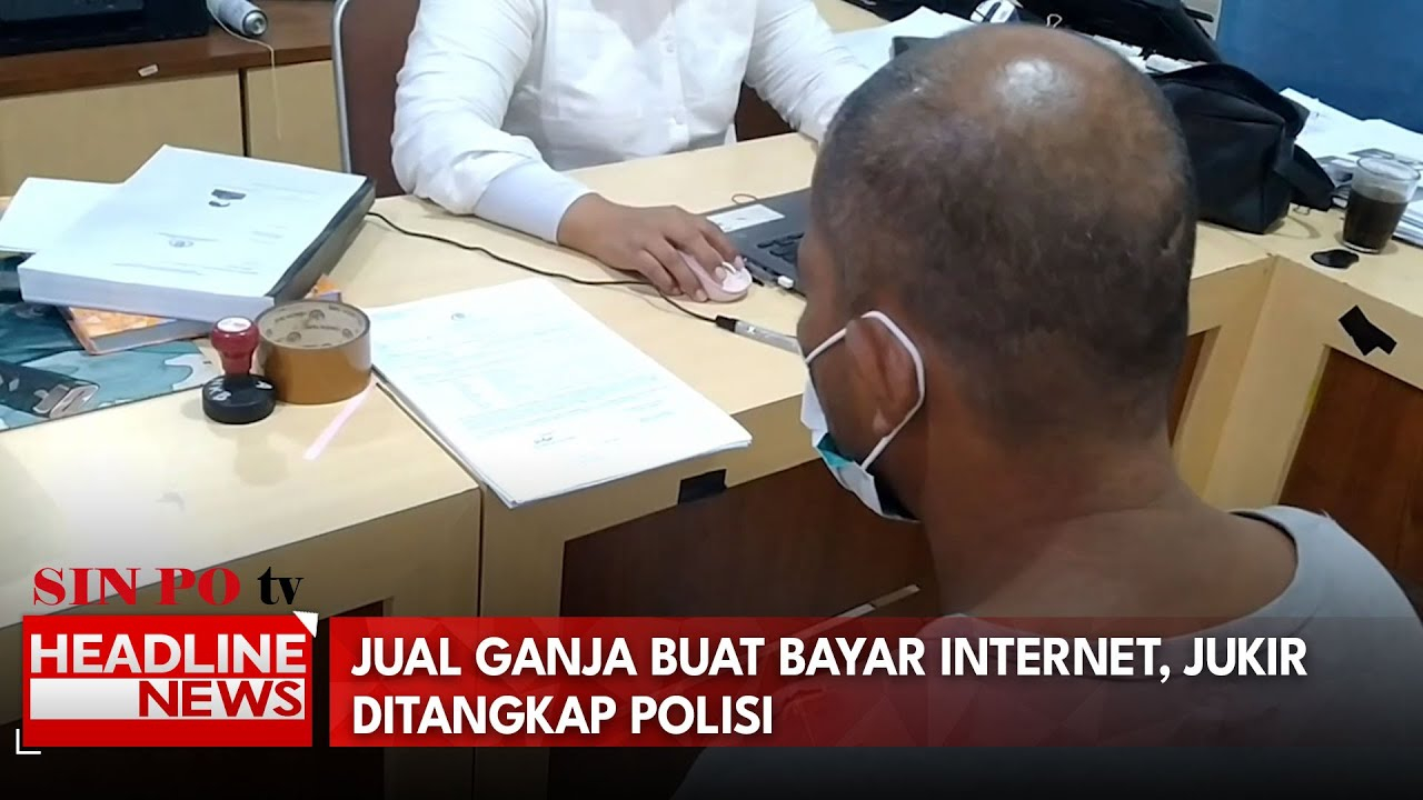 Jual Ganja Buat Bayar Internet, Jukir Ditangkap Polisi
