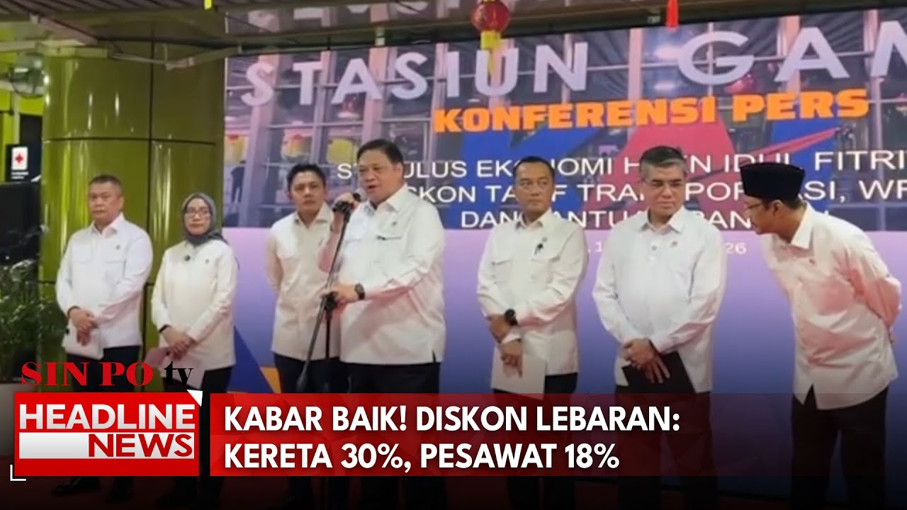 Kabar Baik! Diskon Lebaran: Kereta 30%, Pesawat 18%