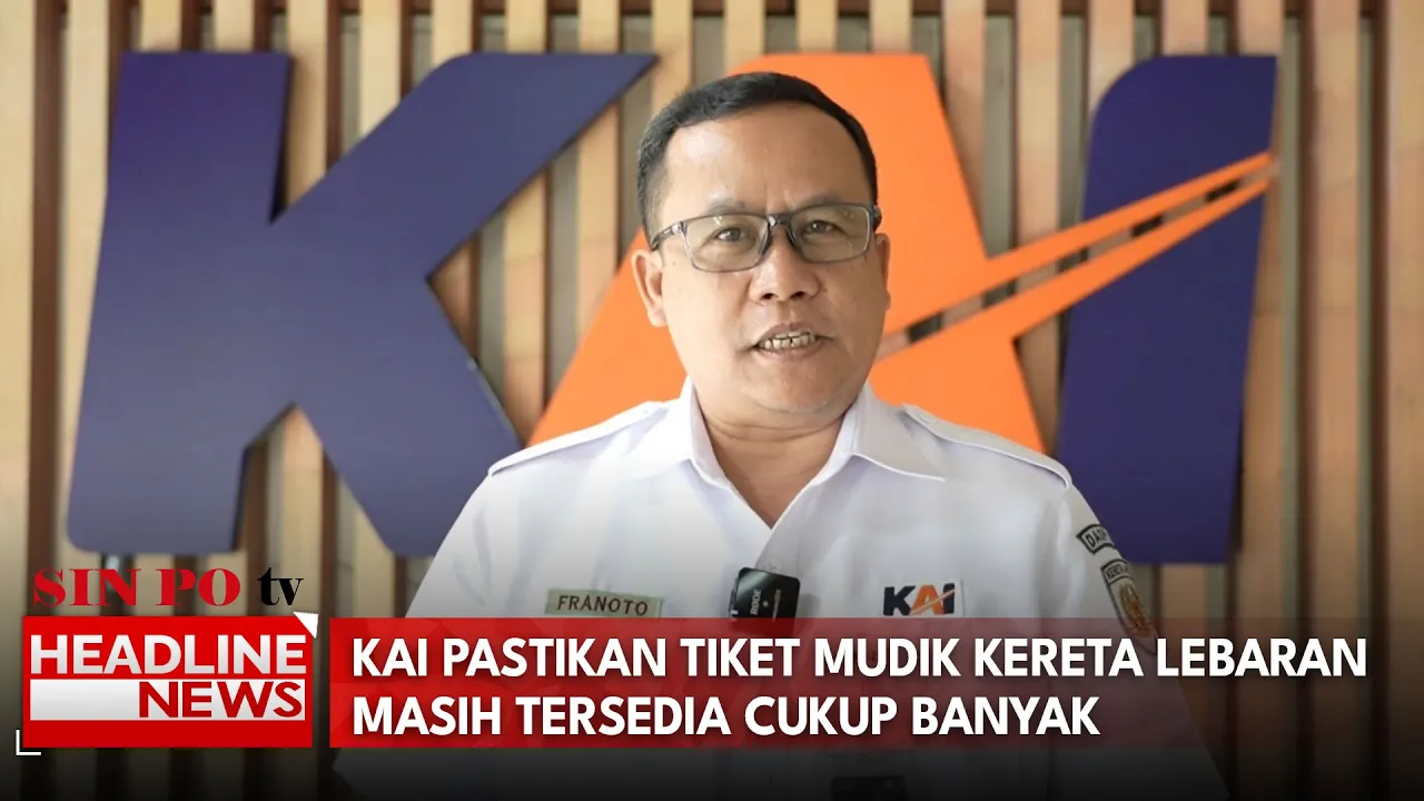 KAI Pastikan Tiket Mudik Kereta Lebaran Masih Tersedia Cukup Banyak