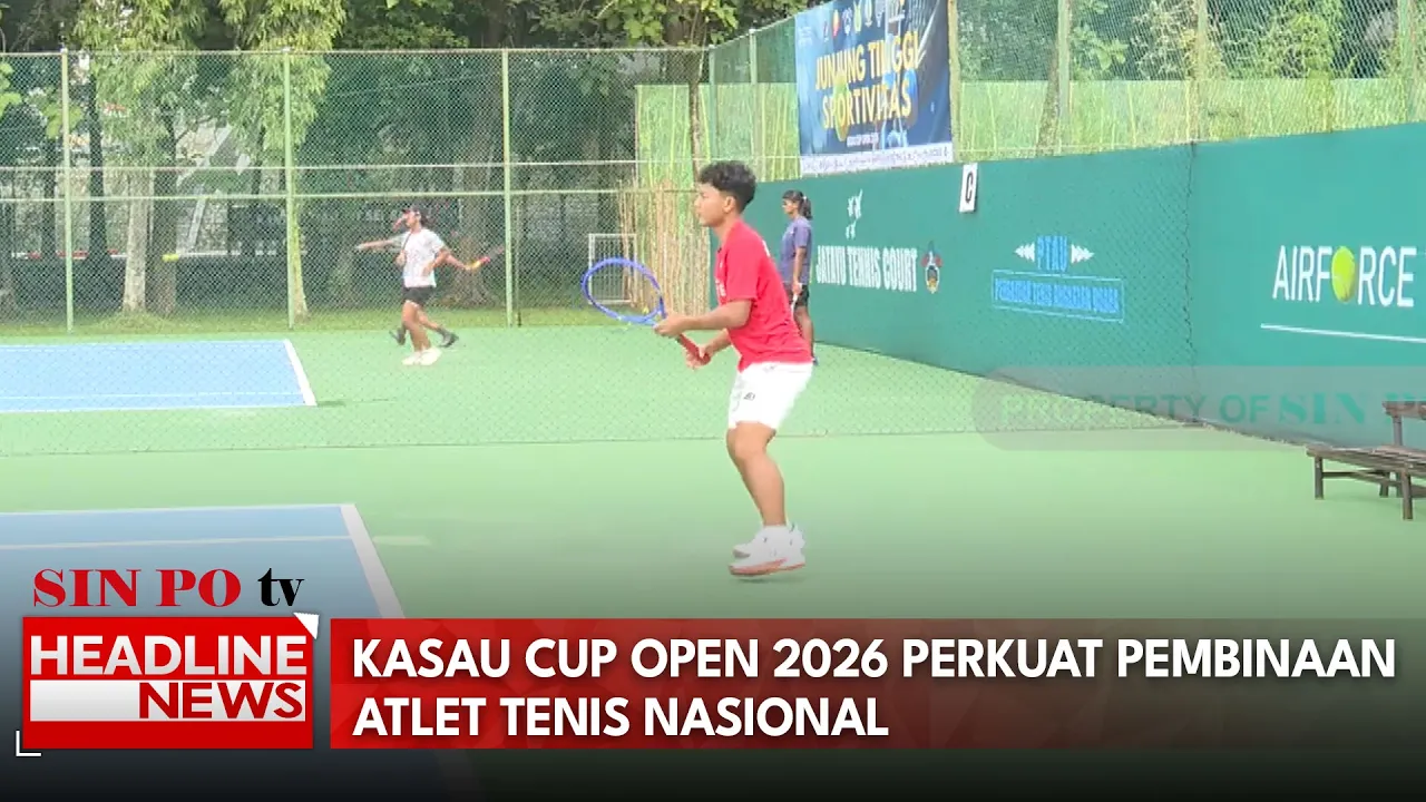 Kasau Cup Open 2026 Perkuat Pembinaan Atlet Tenis Nasional