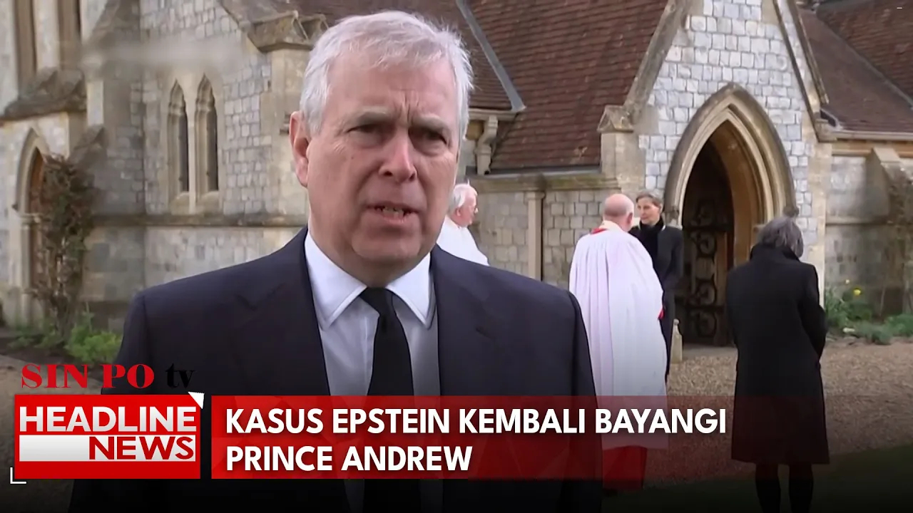 Kasus Epstein Kembali Bayangi Prince Andrew