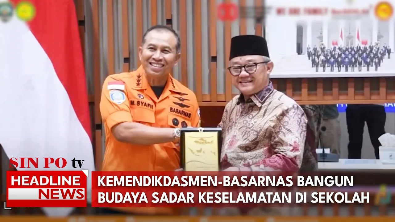 Kemendikdasmen Dan Basarnas Bangun Budaya Sadar Keselamatan di Sekolah