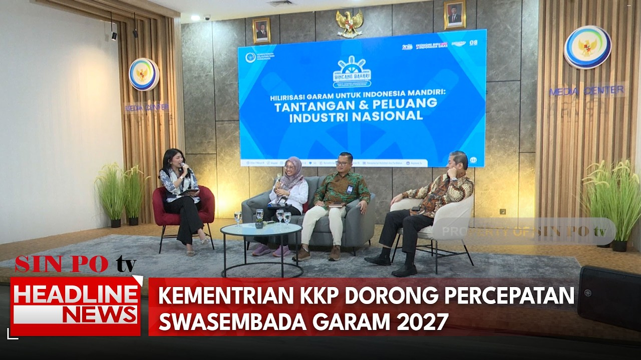 Kementrian KKP Dorong Percepatan Swasembada Garam 2027