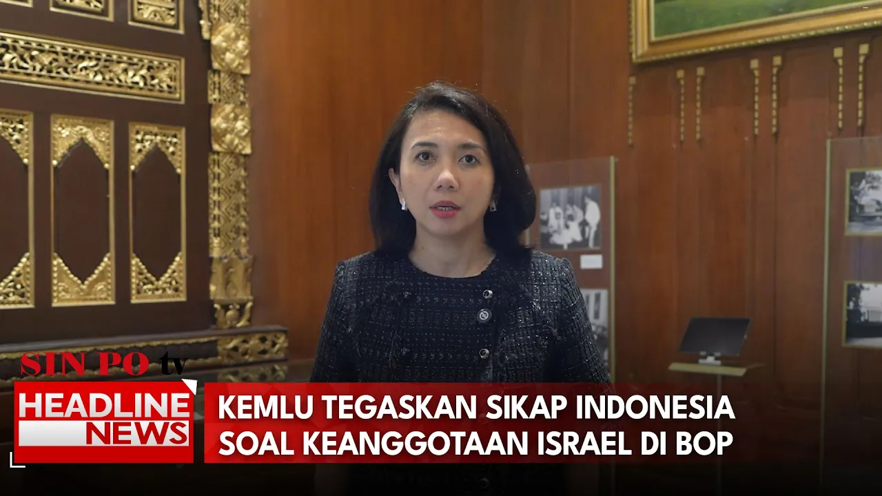 Kemlu Tegaskan Sikap Indonesia Soal Keanggotaan Israel di BoP