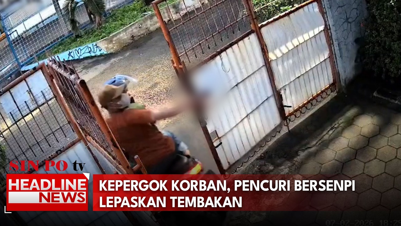 Kepergok Korban, Pencuri Bersenpi Lepaskan Tembakan