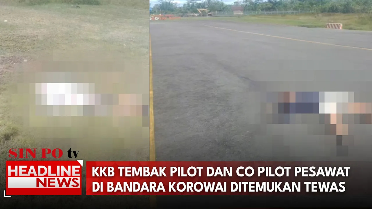 KKB Tembak Pilot Dan Co Pilot Pesawat Di Bandara Korowai Ditemukan Tewas