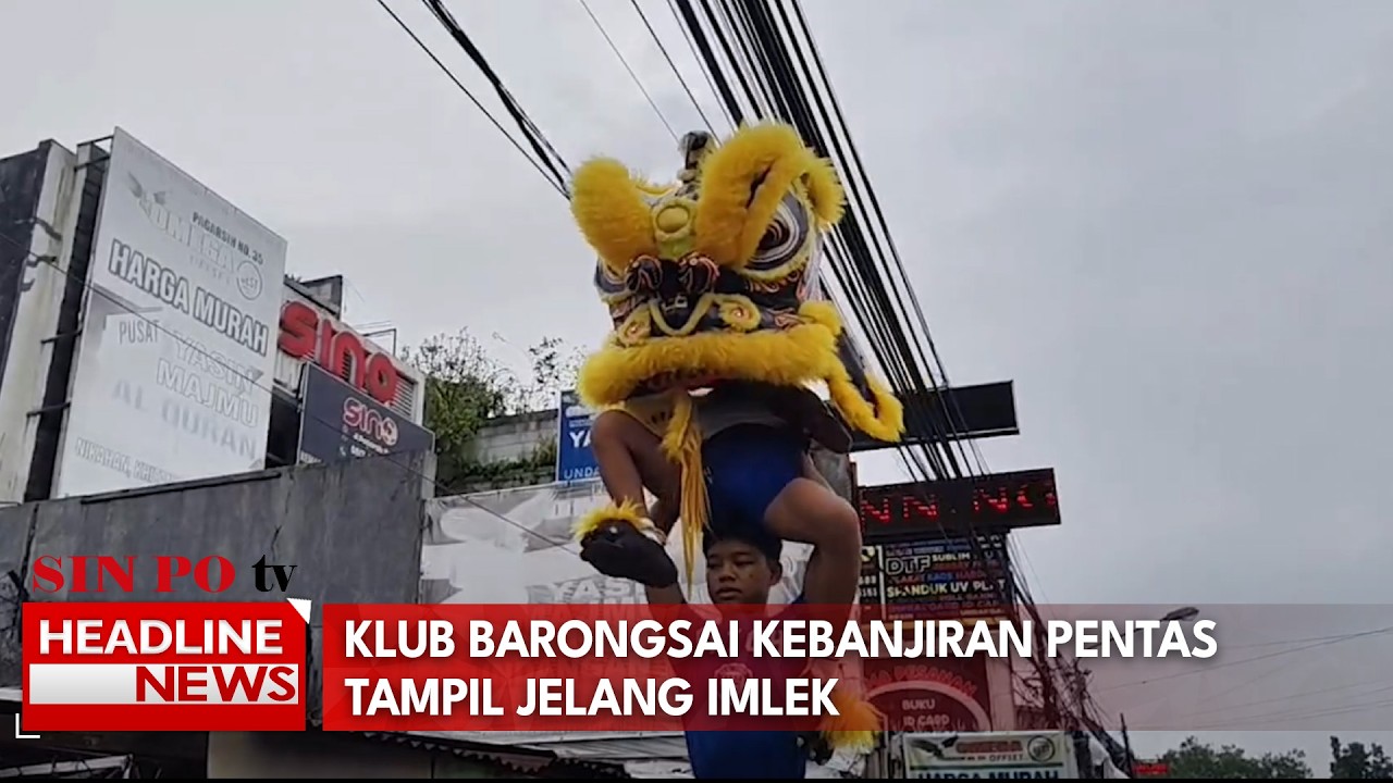 Klub Barongsai Kebanjiran Pentas Tampil Jelang Imlek