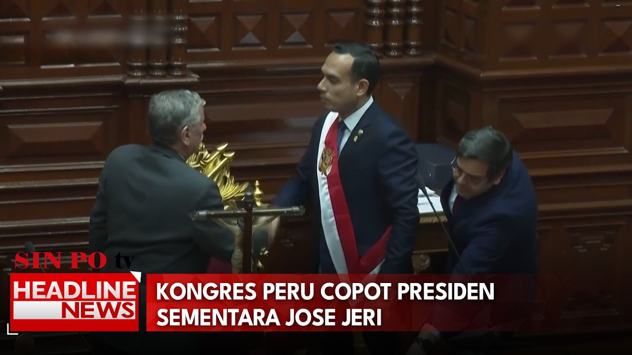 Kongres Peru Copot Presiden Sementara Jose Jeri