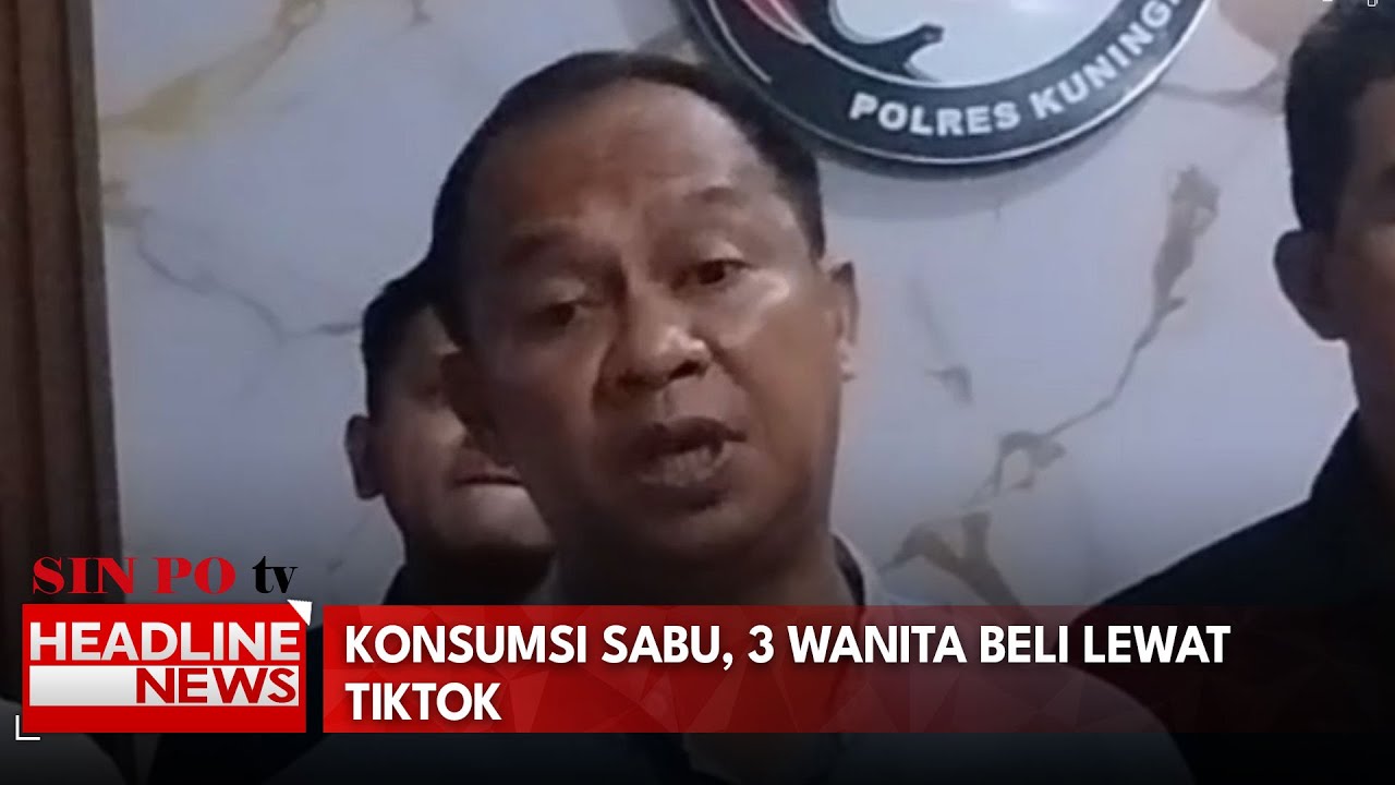 Konsumsi Sabu, 3 Wanita Beli Lewat Tiktok
