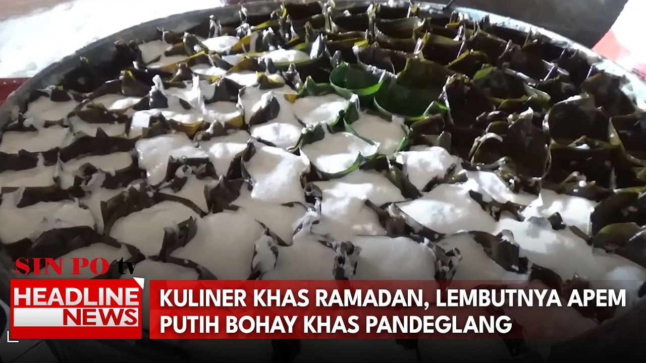 Kuliner Khas Ramadan, Lembutnya Apem Putih Bohay Khas Pandeglang
