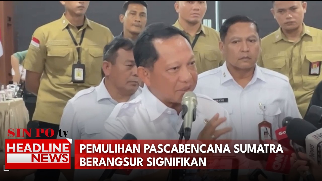 Mendagri Tegaskan Pemulihan Sumatra Signifikan Dan Ekonomi Mulai Bangkit