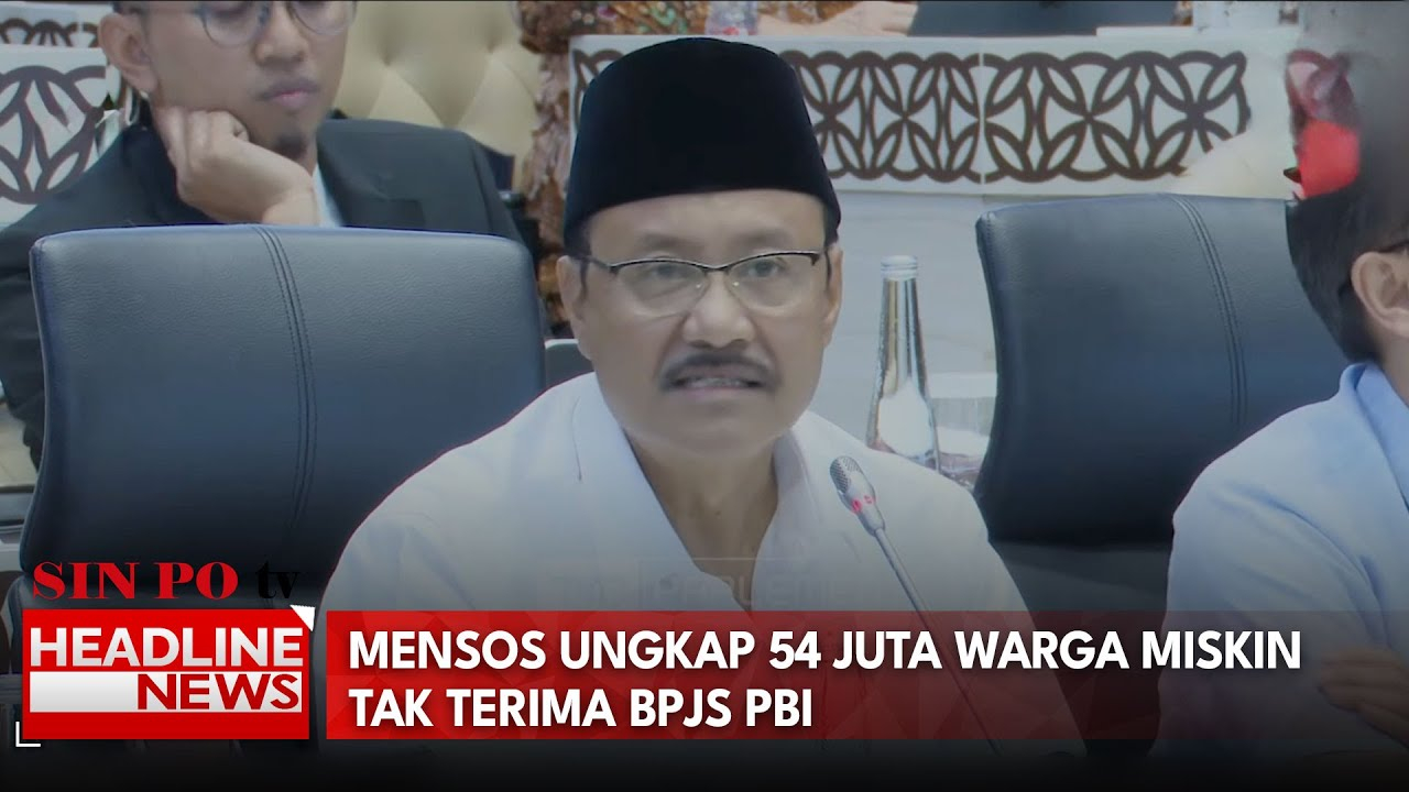 Mensos Ungkap 54 Juta Warga Miskin Tak Terima BPJS PBI
