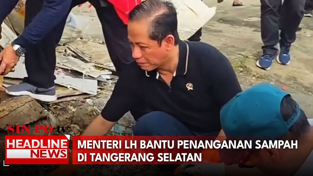 Menteri LH Bantu Penanganan Sampah Di Tangerang Selatan