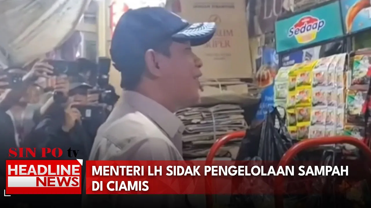 Menteri LH Sidak Pengelolaan Sampah Di Ciamis