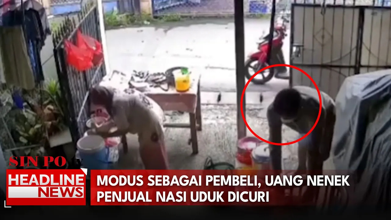 Modus Sebagai Pembeli, Uang Nenek Penjual Nasi Uduk Dicuri
