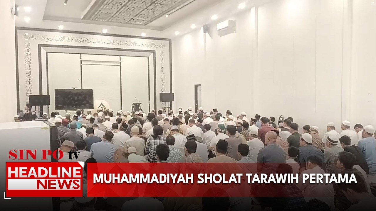 Muhammadiyah Sholat Tarawih Pertama
