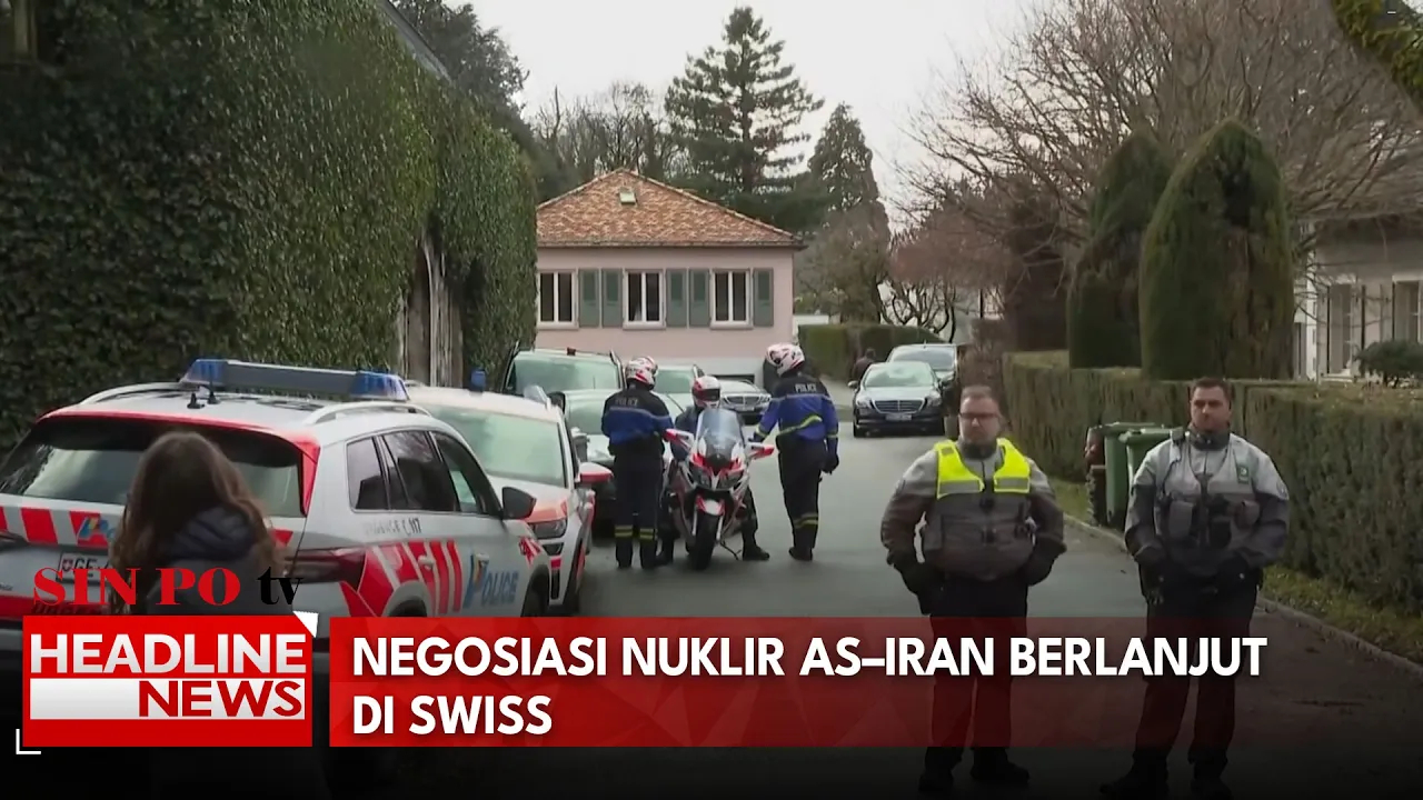 Negosiasi Nuklir AS–Iran Berlanjut Di Swiss