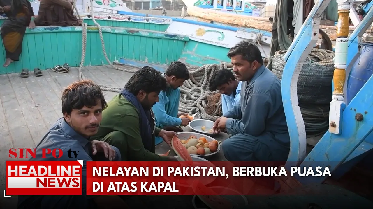 Nelayan Di Pakistan, Berbuka Puasa Di Atas Kapal