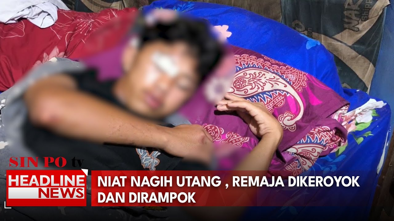 Niat Nagih Utang , Remaja Dikeroyok Dan Dirampok