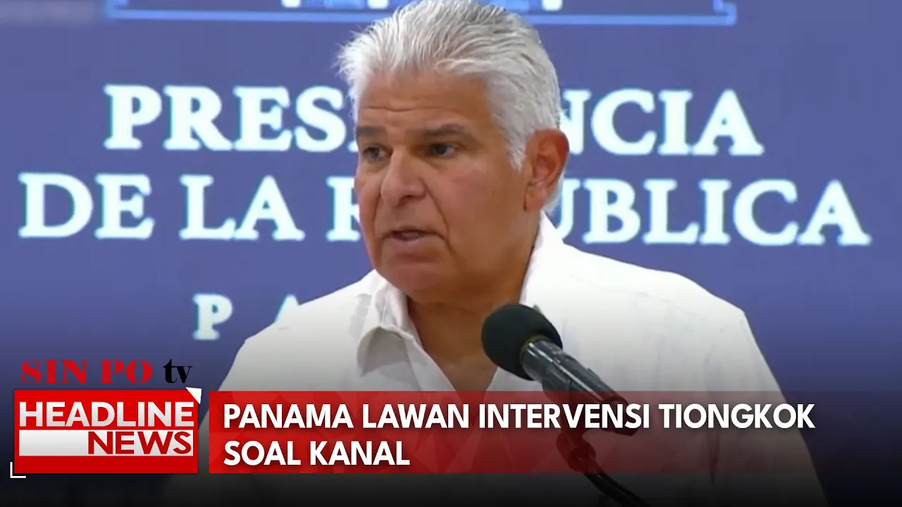 Panama Lawan Intervensi Tiongkok Soal Kanal