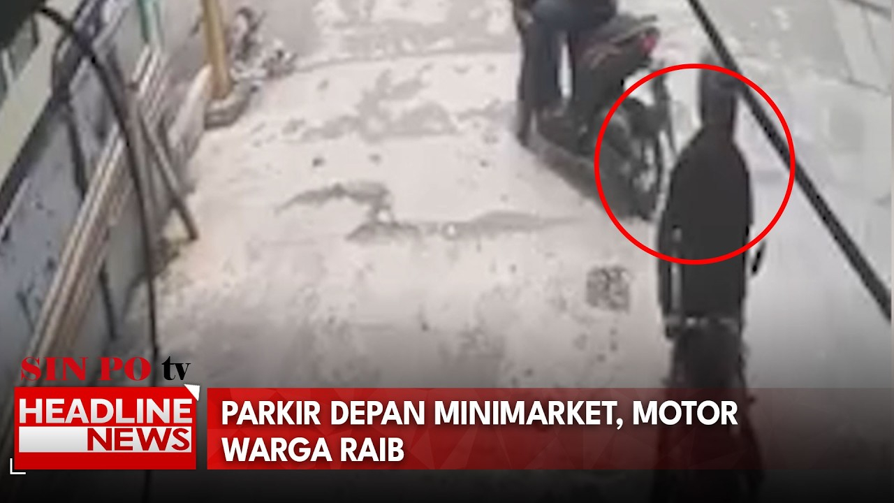 Parkir Depan Minimarket, Motor Warga Raib