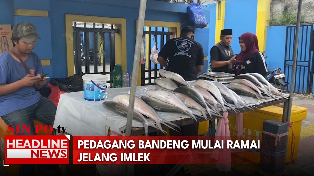 Pedagang Bandeng Mulai Padati Rawa Belong