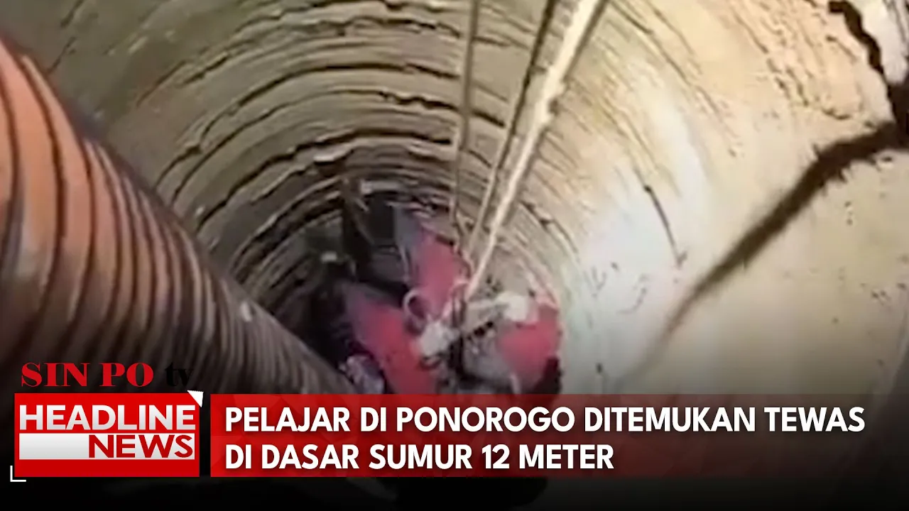 Pelajar Di Ponorogo Ditemukan Tewas Di Dasar Sumur 12 Meter