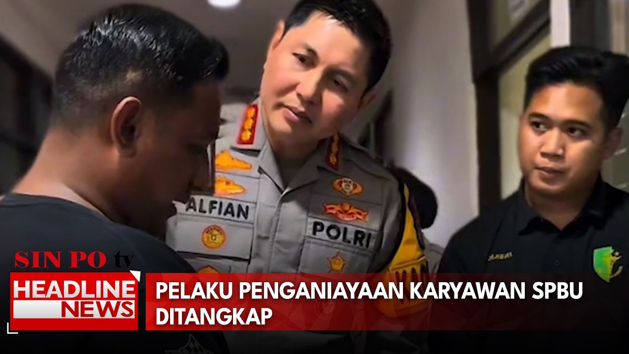 Pelaku Penganiayaan Karyawan SPBU Ditangkap