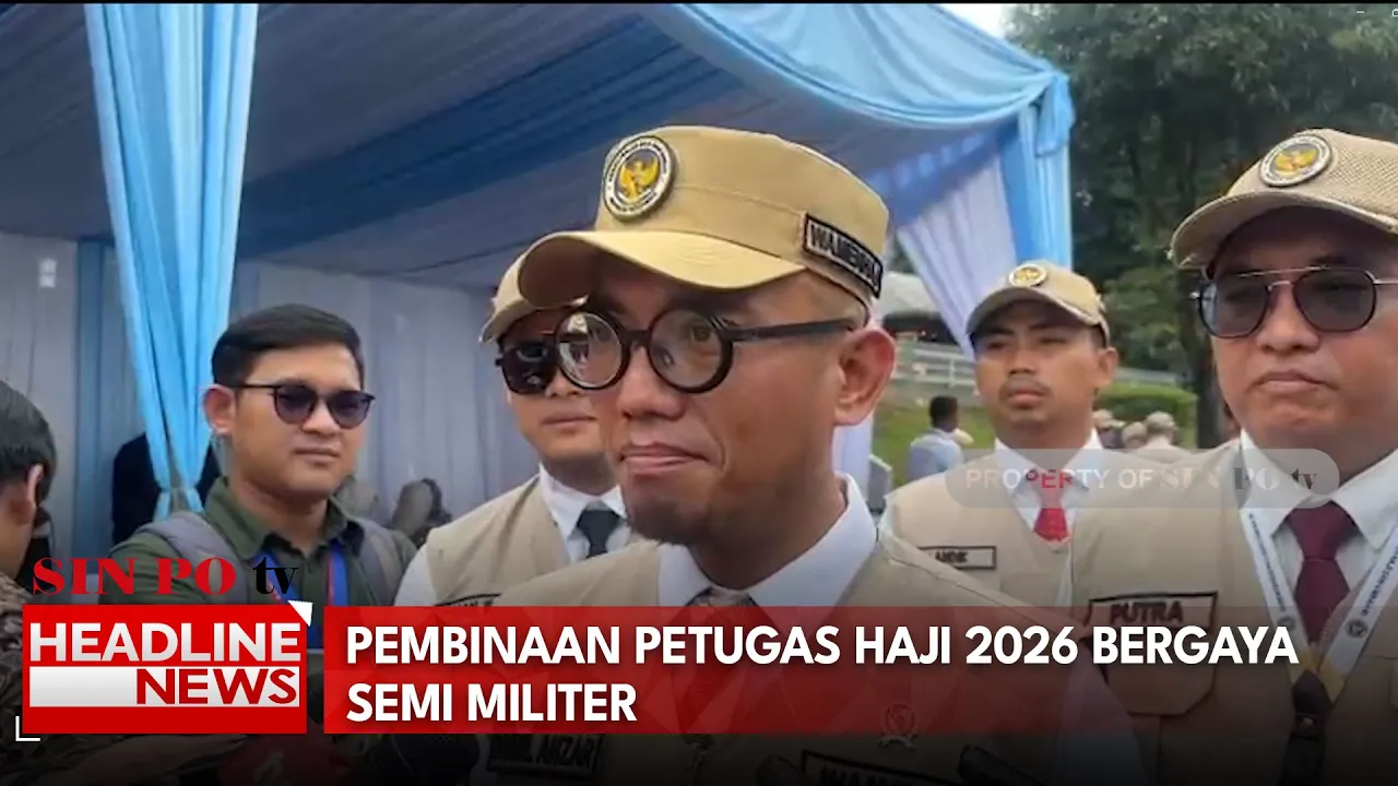 Pembinaan Petugas Haji 2026 Bergaya Semi Militer