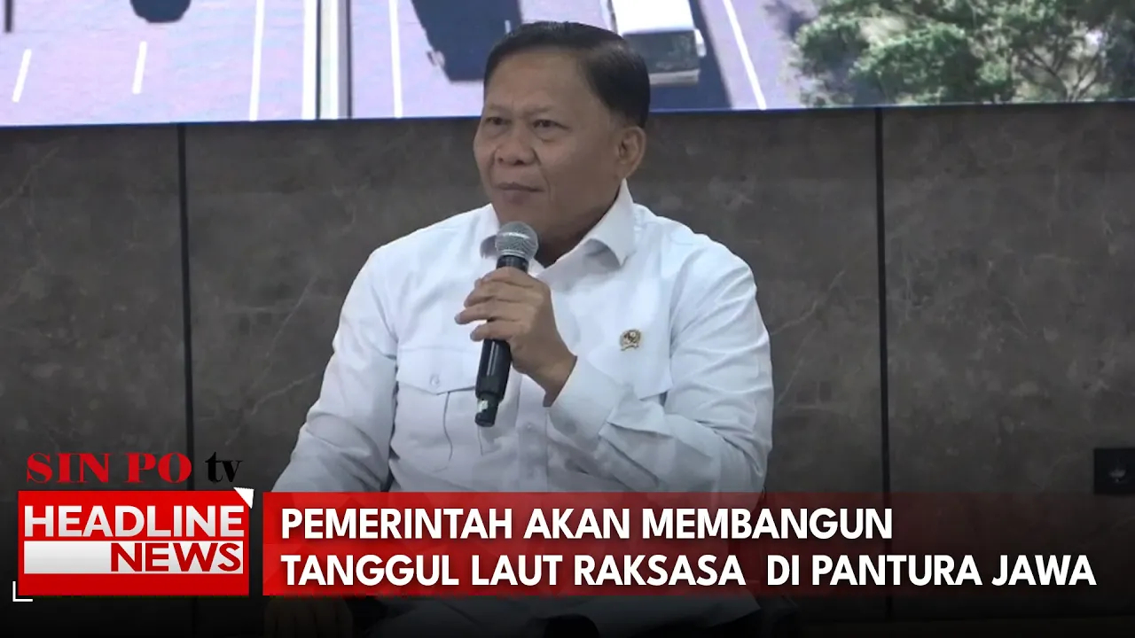 Pemerintah Akan Membangun Tanggul Laut Raksasa  Di Pantura Jawa