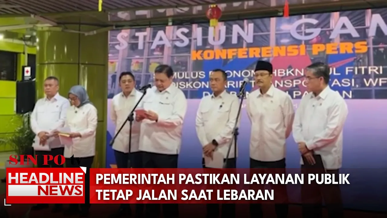 Pemerintah Pastikan Layanan Publik Tetap Jalan Saat Lebaran