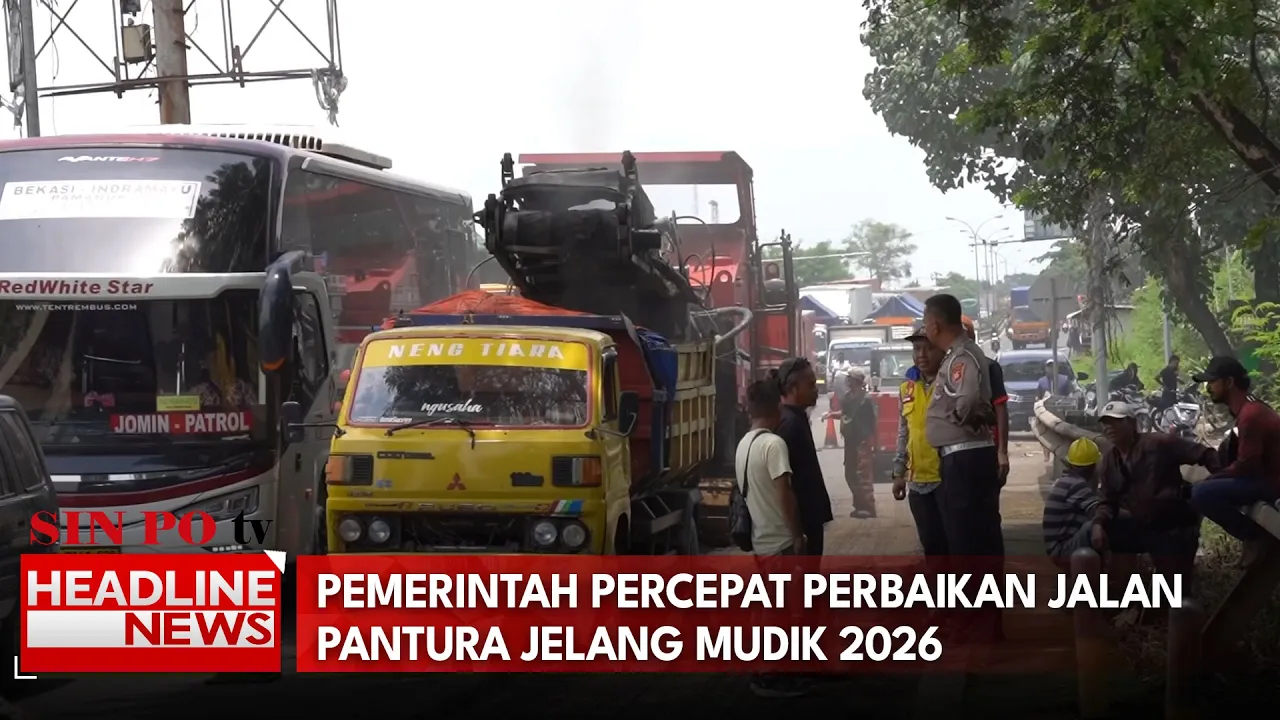 Pemerintah Percepat Perbaikan Jalan Pantura Jelang Mudik 2026