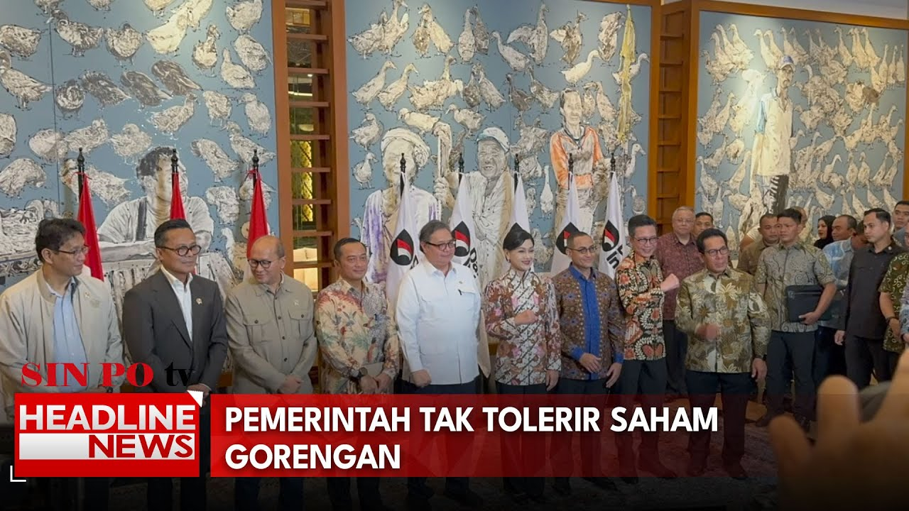 Pemerintah Tak Tolerir Saham Gorengan